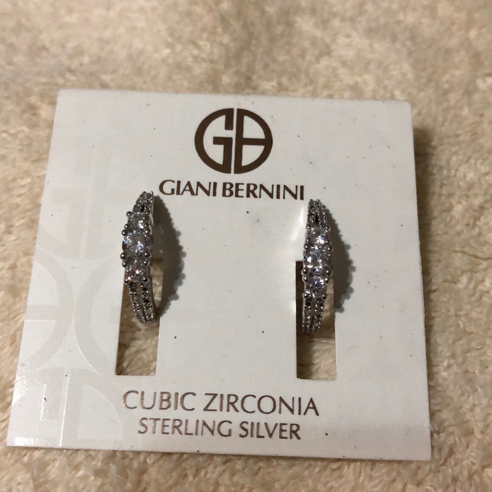 Sterling silver earrings.